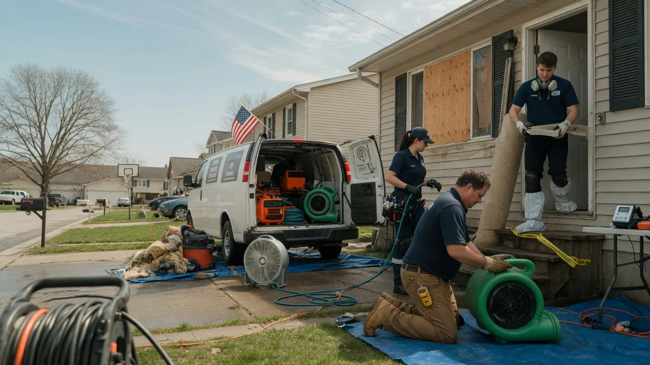 Water Damage Restoration in Slayden, TN near me